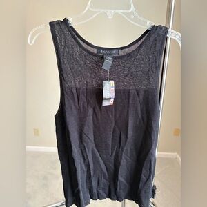 Express Classic Black Tank Top